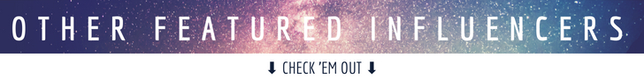 banner that reads other featured influencers