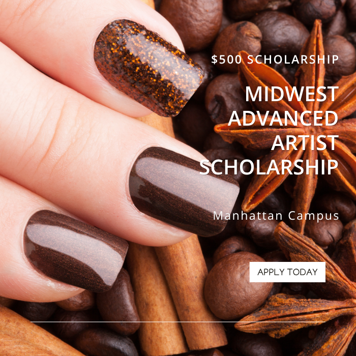 $500 Midwest Advanced Artist Scholarship for Nail Technology at Bellus Academy in Manhattan, for those who qualify